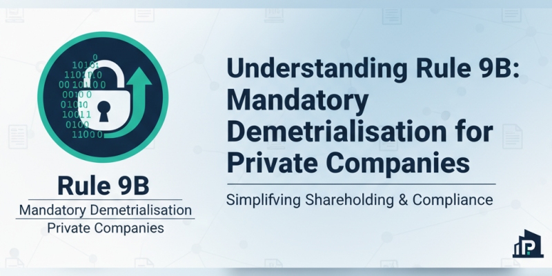 Understanding Rule 9B: Mandatory Dematerialisation for Private Companies